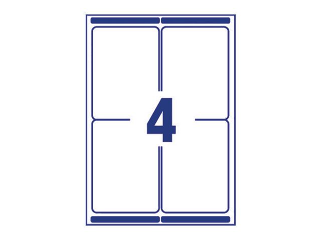 Etikett AVERY UG 99,1x139mm 400/fp